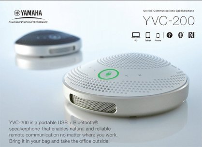 Yamaha YVC-200 USB, Bluetooth Conference Speakerphone