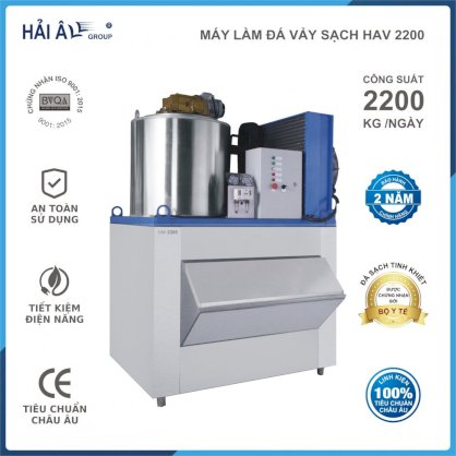 Máy làm đá vảy Hải Âu HAV-2200