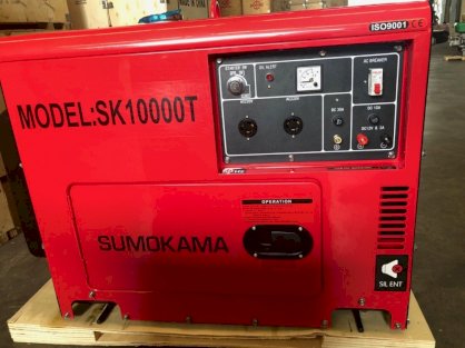 Tổ máy phát điện chạy dầu  Sumokama – SK10000T – 1 pha