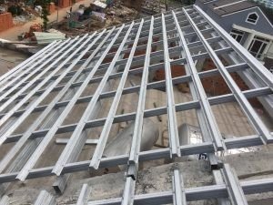 Khung kèo thép mạ nhôm kẽm  EORU TRUSS 3 lớp