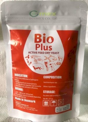 BioPlus nấm men ruột dùng cho nuôi tôm, cá, động vật - 227Gr/gói