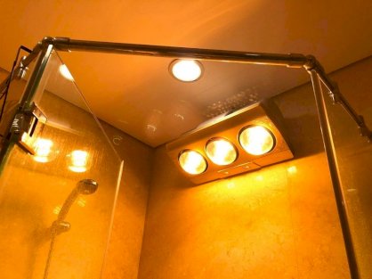 Đèn sưởi nhà tắm 3 bóng Kolh Eco - KN03G