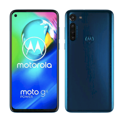 Motorola Moto G8 Power 4GB RAM/64GB ROM - Capri Blue