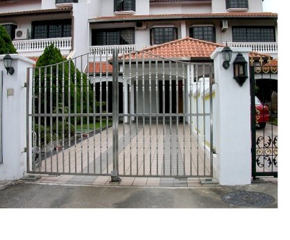 Cửa cổng inox Hải Minh HN30