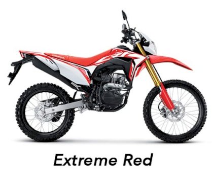 Motor Honda CRF150L 2019 - Extreme Red