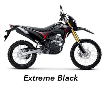 Motor Honda CRF150L 2019 - Extreme Black