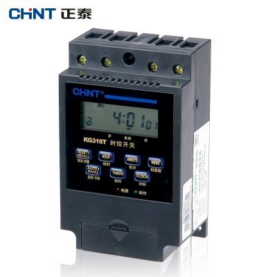 Attomat cài đặt hẹn giờ chương trình Chint KG316T