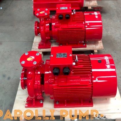 Máy bơm điện chữa cháy Parolli PST 50-250/150 (Liền trục)