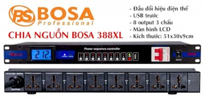 Chia nguồn điện Bosa 388XL