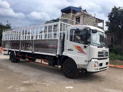 Xe 2 chân Dongfeng B180 thùng mui bạt 9.5m