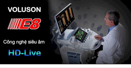 Máy siêu âm HD-LIVE GE Healthcare Voluson E8