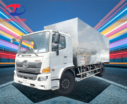 Xe tải Hino FG tải trọng 8 tấn, Euro 4, thùng kín