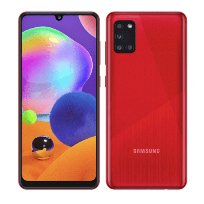 Samsung Galaxy A31 4GB RAM/64GB ROM - Prism Crush Red