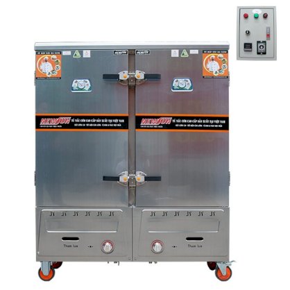 Tủ nấu cơm bằng điện 24 khay  NewSun (72 kg/mẻ) - Không tủ điều khiển