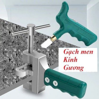 Bộ dao cắt kiếng gạch men và dụng cụ bẻ tách gạch kính Dụng cụ Tiện ích BDCGK