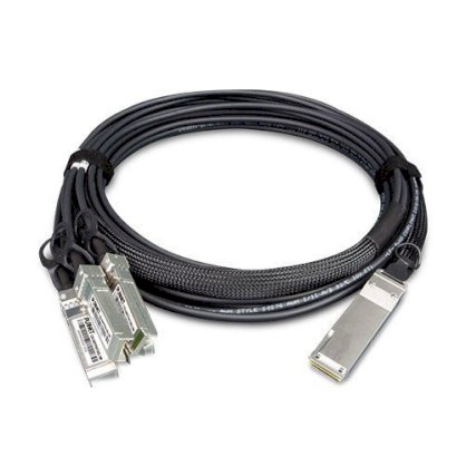 40G QSFP + đến 4 10G SFP + Cáp đồng gắn trực tiếp - CB-QSFP4X10G-1M