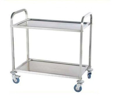 Xe đẩy hàng inox 4 bánh Hải Minh hl41