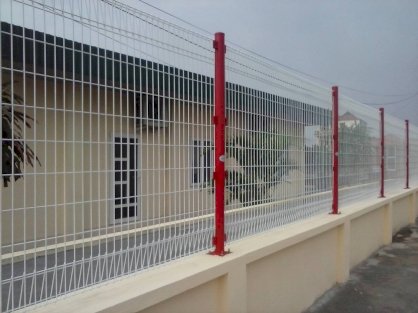 Lưới thép hàng rào phi 5 a 50x150, hàng mạ kẽm sơn tĩnh điện - Nhật Minh Hiếu