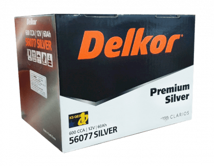 Ắc quy Delkor DIN 56077 (12V-60Ah)