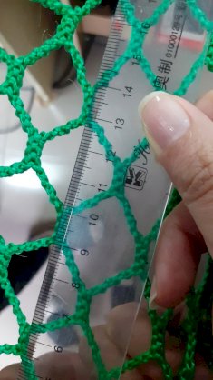 Lưới an toàn hứng vật rơi polyester Hàn Quốc mắt lưới 2.5cm VAG