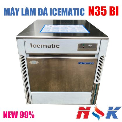 Máy làm đá viên Icematic N35 BI, hàng Ý