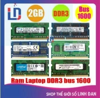 Ram Laptop 2GB DDR3 bus 1600 PC3 12800S