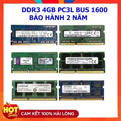 Ram laptop 4GB DDR3L bus 1600 PC3L-12800S