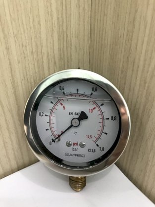 Đồng hồ đo áp suất nước, chân không,khí, áp lực - AFRISO-AFRISO12