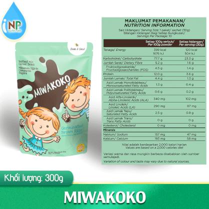Sữa thực vật hữu cơ Miwakoko