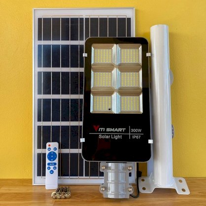 Đèn đường năng lượng mặt trời 300W - Viti Smart