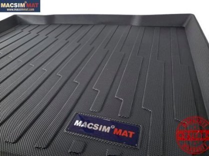 Thảm lót cốp xe ô tô Honda CRV 2018- 2020 nhãn hiệu Macsim chất liệu TP màu đen