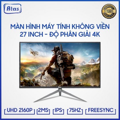 Màn hình 27 inch ATAS HD280U - Độ phân giải 4K - Tấm nền IPS