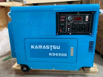 Máy phát điện chạy dầu KAMASTSU KD6500 Nhật Bản