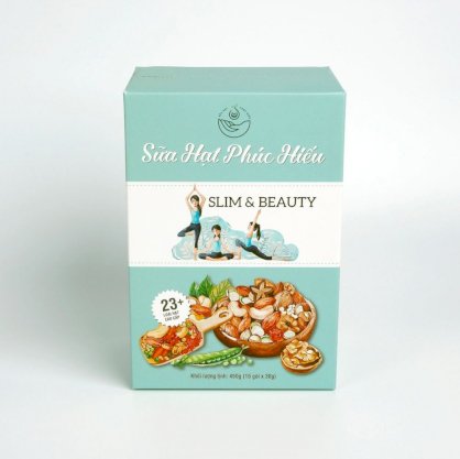 Sữa hạt Phúc Hiếu Slim&Beauty dành cho người giảm cân (450g)