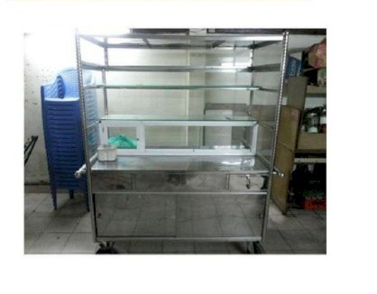 tủ bán cơm inox 304 Hải Minh A103