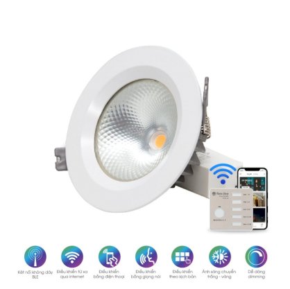 Đèn LED âm trần Downlight COB 110/12W AT14.BLE 110/12W Rạng Đông