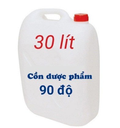 Cồn dược phẩm 70% - Food alcohol 70% -90 độ - 30 lít - Cồn Hà Linh