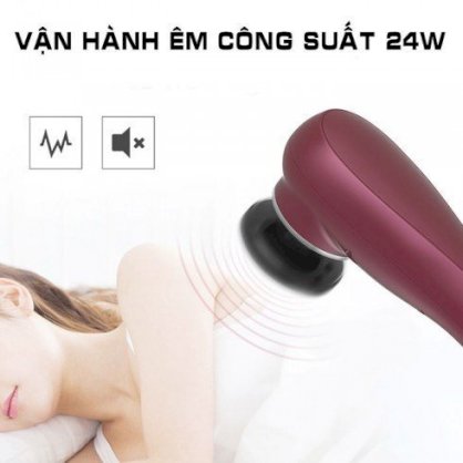 Máy massage nhiệt rung tăng lưu thông máu, trẻ hóa làn da PL-622