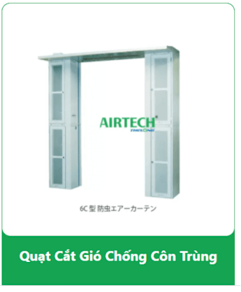 Quạt Cắt Gió Chống Côn Trùng Atc-Aac-20251M