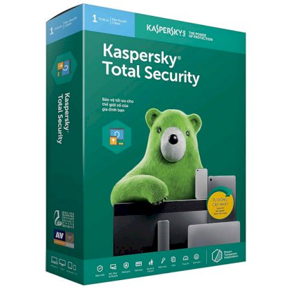 Phần mềm Kaspersky Total Security 1PC/ 1năm