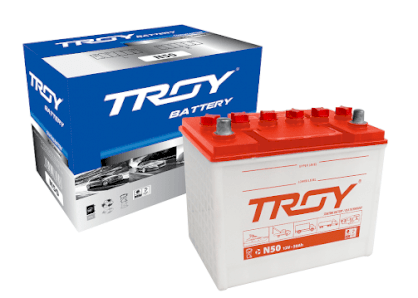 Bình Ắc Quy TROY N50Z (12V-60Ah)