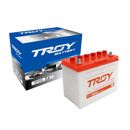 Ắc Quy TROY NS60L (12V-45ah) cọc nhỏ - nghịch