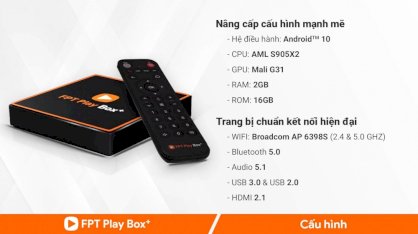 FPT Play Box 4K - Điều Khiển Giọng Nói- Biến Tivi Thường Thành Smart Tivi