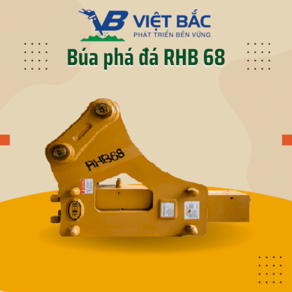 Búa Phá Đá RHB68 Búa Đập Đá Chính Hãng