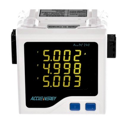 Đồng hồ đo năng lượng và nguồn DC AcuDC 243
