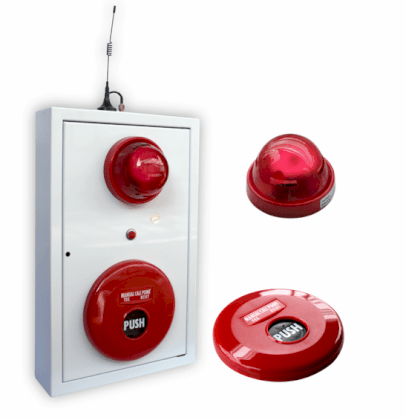 Hộp tổ hợp còi - đèn - nút nhấn FSMBL-001 FireSmart