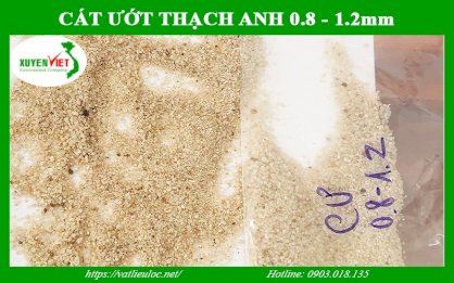 Cát Ướt Thạch Anh Loại 0.8 - 1.2mm Tại Xuyên Việt [Nhà Cung Cấp]