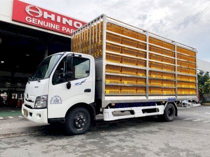 XE HINO 3.5 TẤN CHỞ GIA CẦM 256 LỒNG