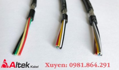 Cáp tín hiệu 2 lõi chống nhiễu tiết diện 0.22mm Altek Kabel