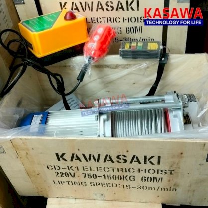 Tời điện CDK1-750/1500 tốc độ nhanh Kawasaki